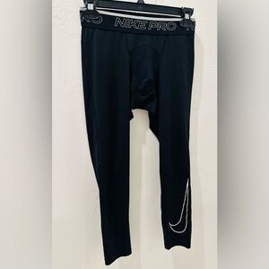 Nike Pro Black Basketball Leggings - men’s Small